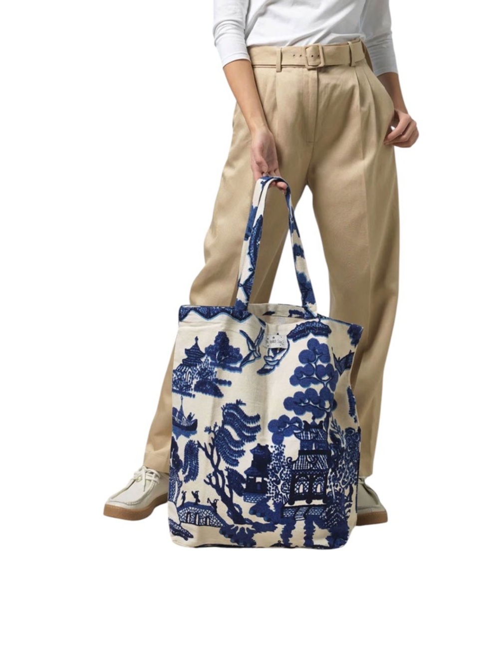 One Hundred Stars Giant Willow Canvas Bag